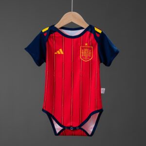 Spain 26_27 Baby Home Jersey – Replica Football Soccer Shirt – Size 9–12