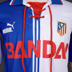 Atlético de Madrid 1996/97 Second Away Retro Jersey – Vintage Replica Football S