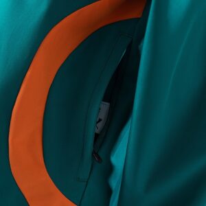 Ivory Coast 2026 Reversible Jacket Windbreaker – Green & Orange – Replica Footba