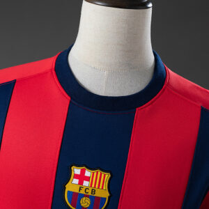 Barcelona Long-sleeved Sweatshirt - Red & Blue – Replica Football Soccer Shirt –