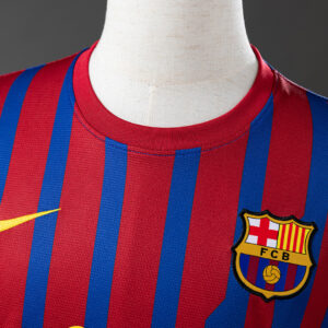 Barcelona 2011/12 Home Retro Jersey – Vintage Replica Football Soccer Shirt – Si