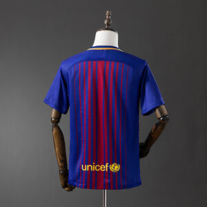 Barcelona 2017/18 Home Retro Jersey – Vintage Replica Football Soccer Shirt – Si