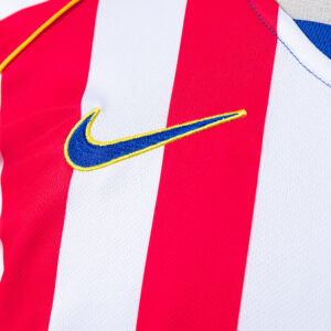 Atletico Madrid 2004/05 Home Long Sleeve Retro Jersey – Vintage Replica Football