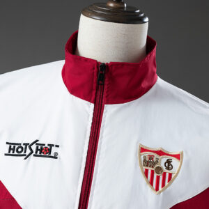Sevilla 93_94 Retro Windbreaker – Replica Football Soccer Shirt – S–XXL