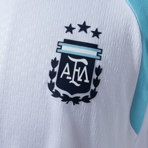 Argentina 26/27 Training Vest – White Jersey – Replica Football Soccer Shirt – S