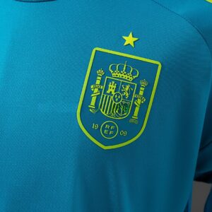 Spain 2026 Goalkeeper - Blue Jersey – Replica Football Soccer Shirt – S–4XL