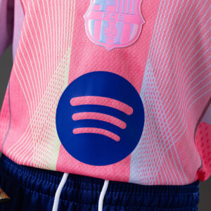 Barcelona 25/26 Concept Edition Pink Kids Kit Jersey – Replica Football Soccer S