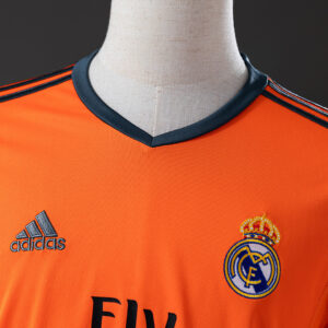 Real Madrid 2013/14 Second Away Retro Jersey – Vintage Replica Football Soccer S