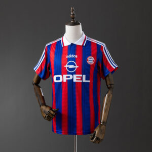 Bayern Munich 1995/97 Home Retro Jersey – Vintage Replica Football Soccer Shirt