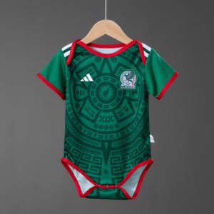 Mexico 26_27 Baby Home Jersey – Replica Football Soccer Shirt – Size 9–12