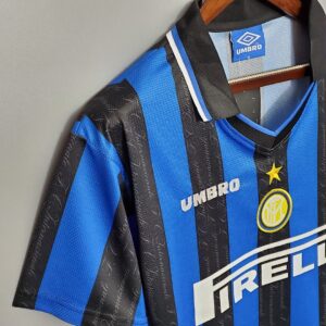 97/98 Inter Milan Home Retro Jersey – Vintage Replica Football Soccer Shirt – S-