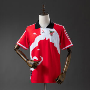 Athletic Club Bilbao 1997/98 100th Anniversary Retro Jersey – Vintage Replica Fo