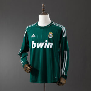Real Madrid 2012/13 Second Away Long Sleeve Retro Jersey – Vintage Replica Footb