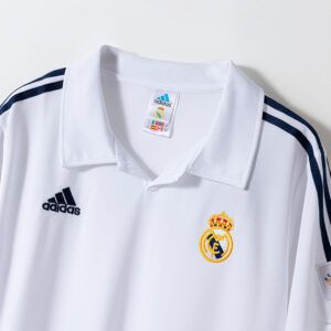 Real Madrid 2001/02 Home (UEFA Champions League) Retro Jersey – Vintage Replica
