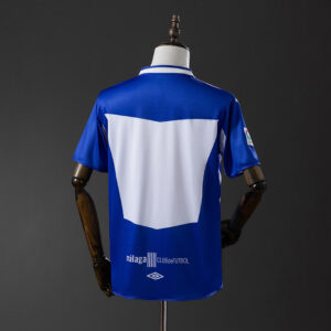 Retro Málaga CF 1996/97 Home Jersey – Vintage Replica Football Soccer Shirt – Si