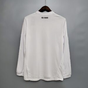10/11 Real Madrid Long Sleeve Home Retro Jersey – Vintage Replica Football Socce