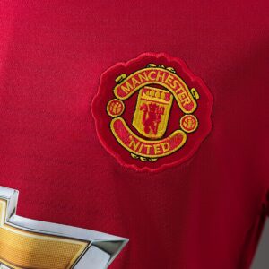 M-U 1819 Home Long-Sleeve Retro Jersey – Replica Football Soccer Shirt – S–XXL