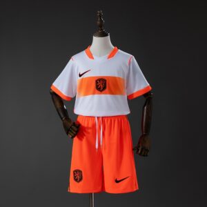 Netherlands 2026 Away Kids Kit Jersey – Replica Football Soccer Shirt – Size 16–