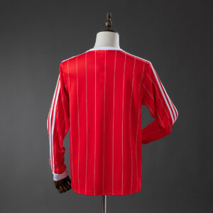 Nottingham Forest 82/84 Home Long-Sleeve Retro Jersey – Replica Football Soccer