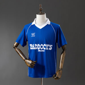 Schalke 04 1984/85 Home Retro Jersey – Vintage Replica Football Soccer Shirt – S