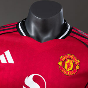 Manchester United 25/26 Home Long Sleeve Player Version Jersey – Replica Footbal