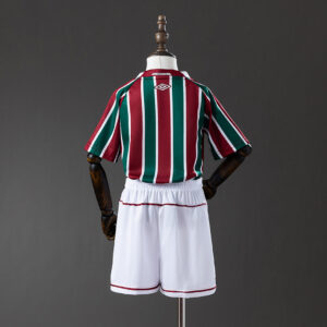 Fluminense 25/26 Home Kids Kit Jersey – Replica Football Soccer Shirt – Size 16–