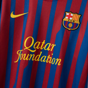Barcelona 2011/12 Home Retro Jersey – Vintage Replica Football Soccer Shirt – Si