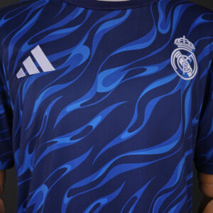 Real Madrid 25/26 Training Jersey Blue Jersey – Replica Football Soccer Shirt –