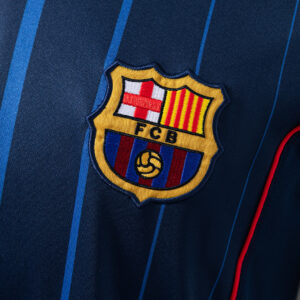 Barcelona 2004/05 Away Retro Jersey – Vintage Replica Football Soccer Shirt – S–