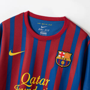 Barcelona 2011/12 Home Retro Jersey – Vintage Replica Football Soccer Shirt – Si