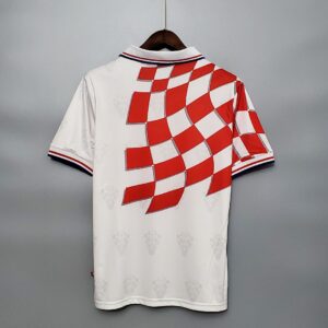 1998 Croatia Away Retro Replica Jersey Size M-XL