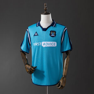 Manchester City 2002/03 Home Retro Jersey – Classic Football Shirt – S–XXL