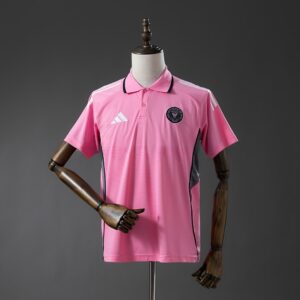 Inter Miami 25_26 POLO-Pink – Replica Football Soccer Shirt – S–XXL