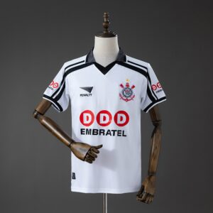 Corinthians 98_99 Home Retro Jersey – Replica Football Soccer Shirt – S–XXL