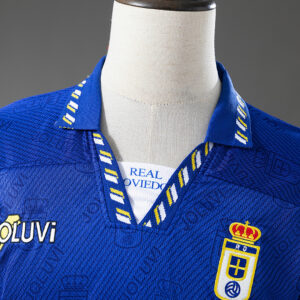 Real Oviedo 95_96 Home Retro Jersey – Replica Football Soccer Shirt – S–XXL