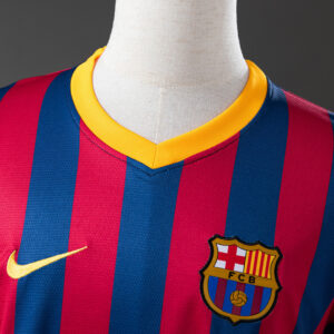 Barcelona 2013/14 Home Retro Jersey – Vintage Replica Football Soccer Shirt – Si