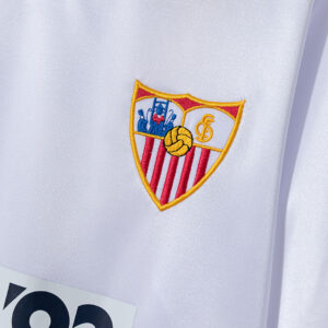 Retro Sevilla 1987/90 Home Jersey – Vintage Replica Football Soccer Shirt – Size