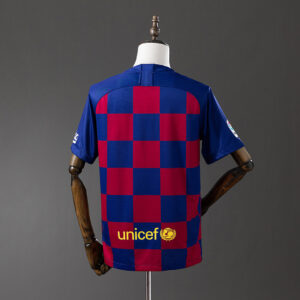 Barcelona 2019/20 Home Retro Jersey – Vintage Replica Football Soccer Shirt – Si