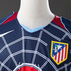 Atletico Madrid 2004/05 Away Retro Jersey – Vintage Replica Football Soccer Shir