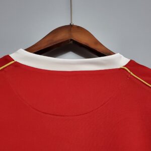 06/07 Manchester United Long Sleeve Home Retro Jersey – Vintage Replica Football