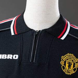 Manchester United 1998/99 Black Long Sleeve Retro Jersey – Classic Football Shir