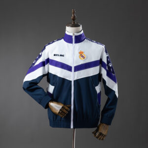 Real Madrid 1994/97 Retro Windbreaker – Replica Football Windbreaker Jacket – S–
