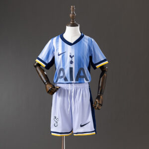Tottenham Hotspur 24/25 Away Kids Kit Jersey – Replica Football Soccer Shirt – S
