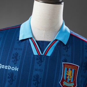 Aston Villa 95_96 Away Retro Jersey – Replica Football Soccer Shirt – S–XXL