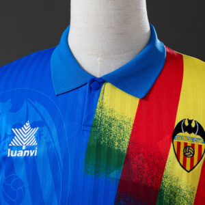 Valencia 1995/96 Away Retro Jersey – Vintage Replica Football Soccer Shirt – Siz