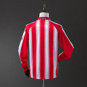 Atletico Madrid 1994/95 Home Long Sleeve Retro Jersey – Vintage Replica Football