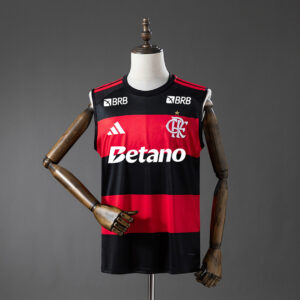 Flamengo 26/27 Home All Sponsors Vest Jersey – Replica Football Soccer Shirt – S