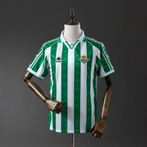 Real Betis 1995/97 Home Retro Jersey – Vintage Replica Football Soccer Shirt – S