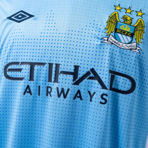Manchester City 2011/12 Home Retro Jersey – Classic Football Shirt – S–XXL