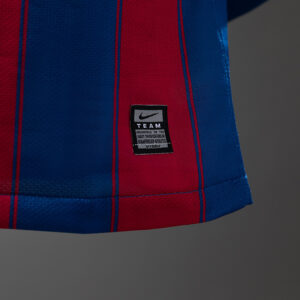 Barcelona 2009/10 Home Long Sleeve Player Version Retro Jersey – Vintage Replica